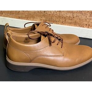 Amberjack The Original Obsidian Oxford Dress Shoes Size 9 M Made in Portugal